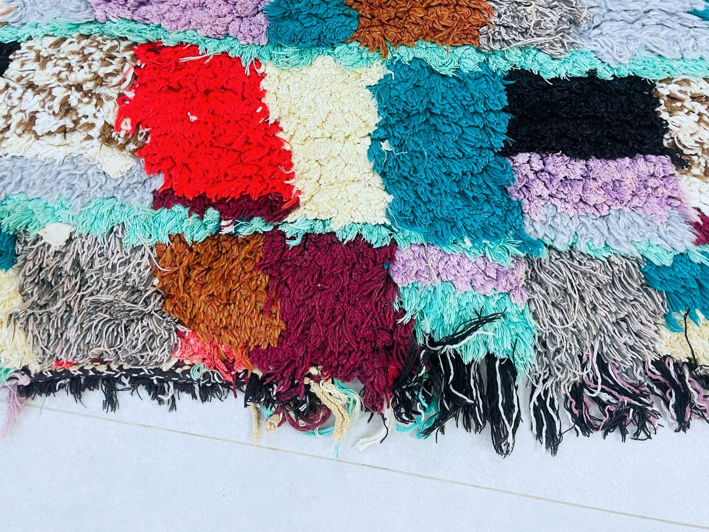 Handmade Moroccan Berber Rug 2x6 - TB10