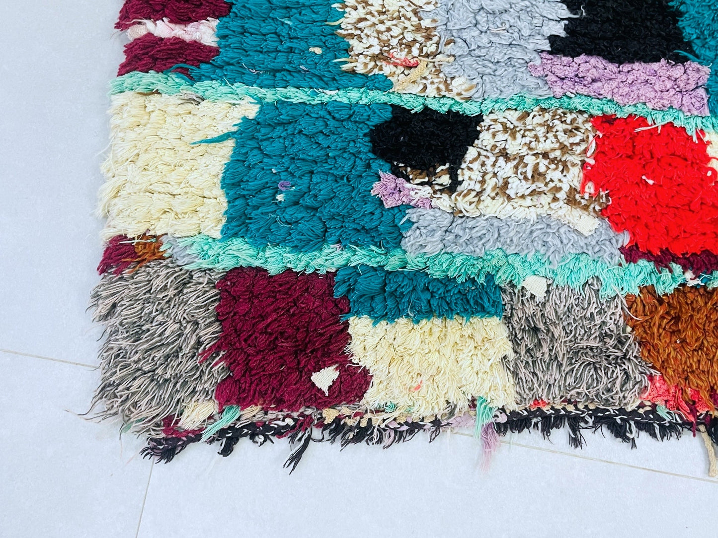 Handmade Moroccan Berber Rug 2x6 - TB10