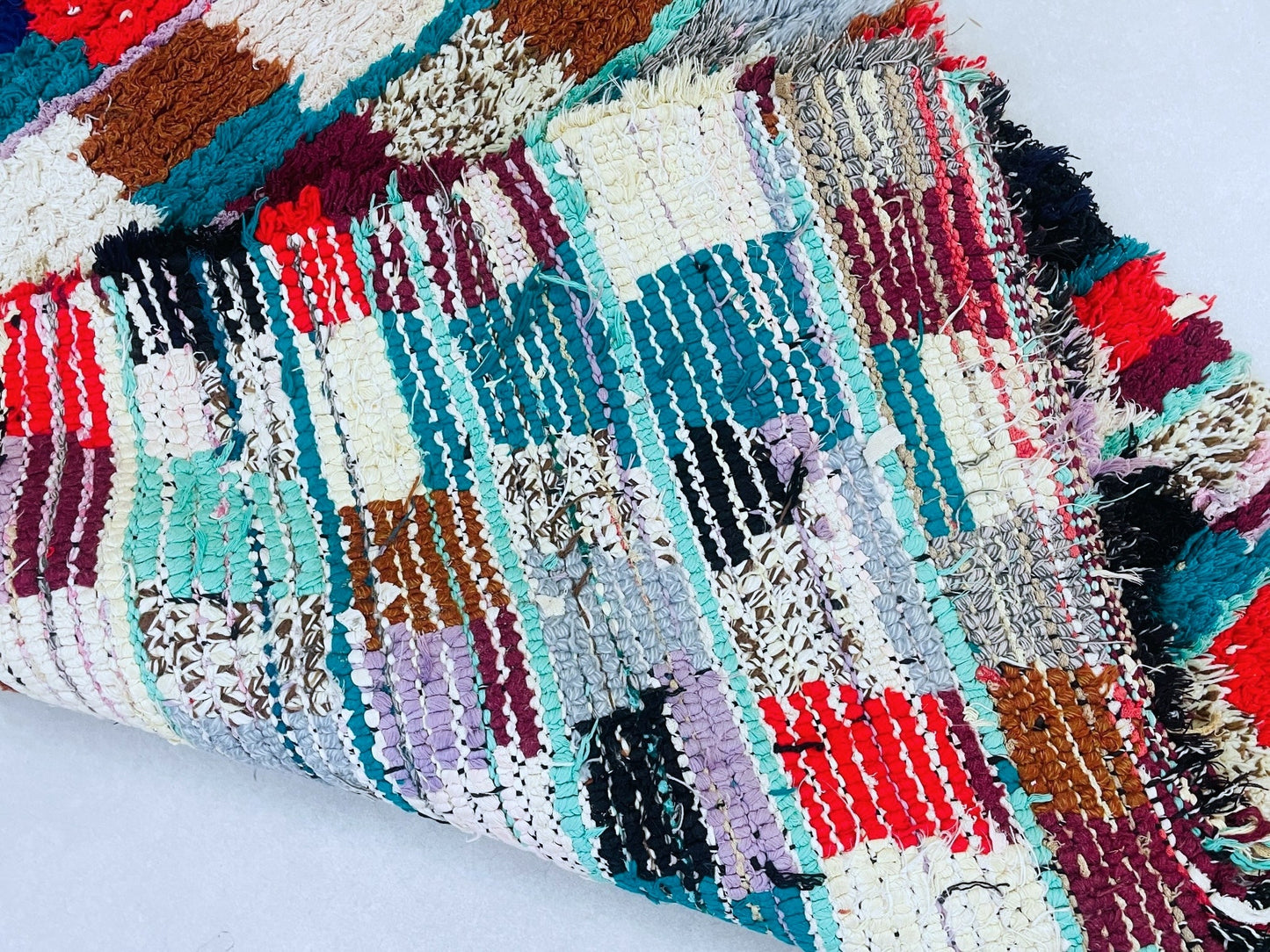 Handmade Moroccan Berber Rug 2x6 - TB10