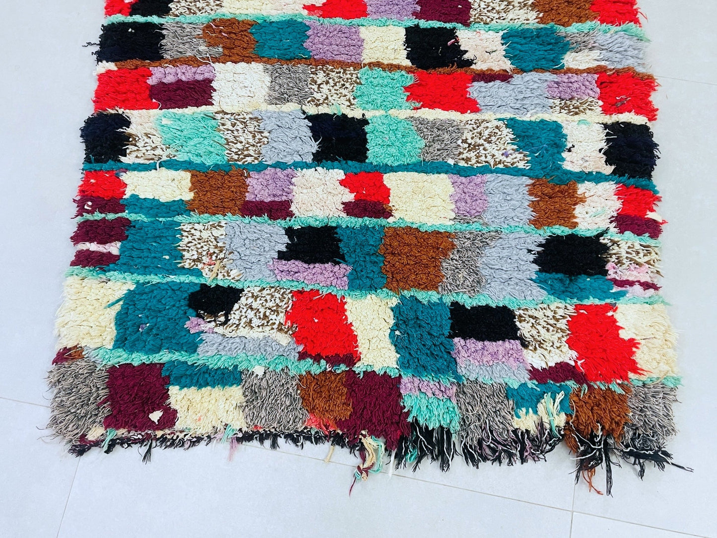 Handmade Moroccan Berber Rug 2x6 - TB10