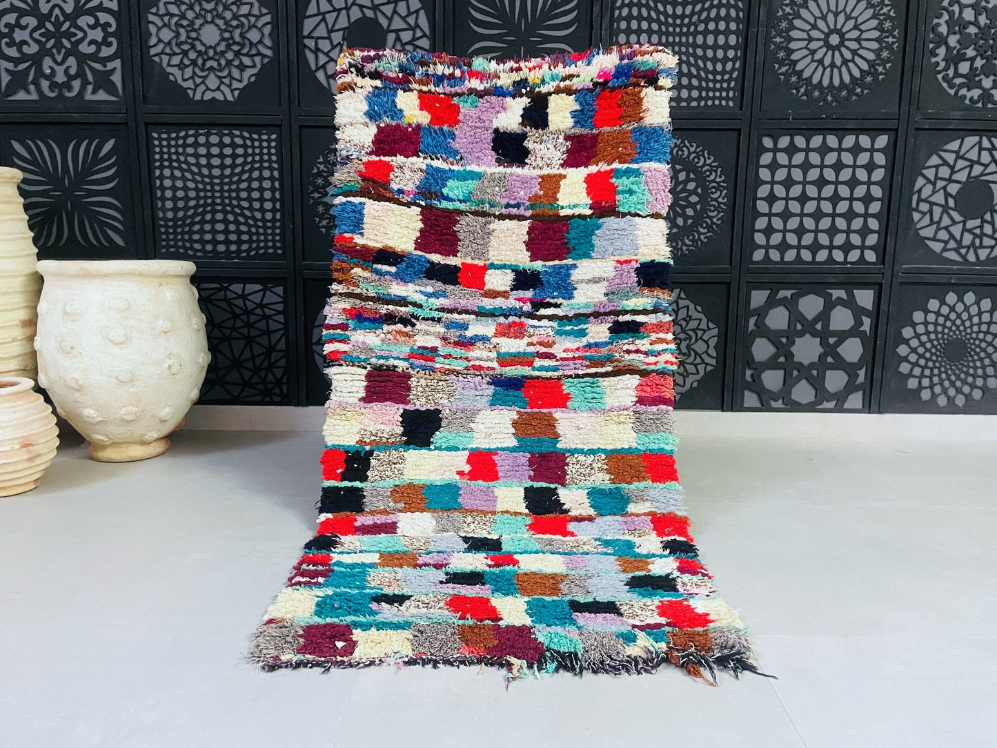 Handmade Moroccan Berber Rug 2x6 - TB10