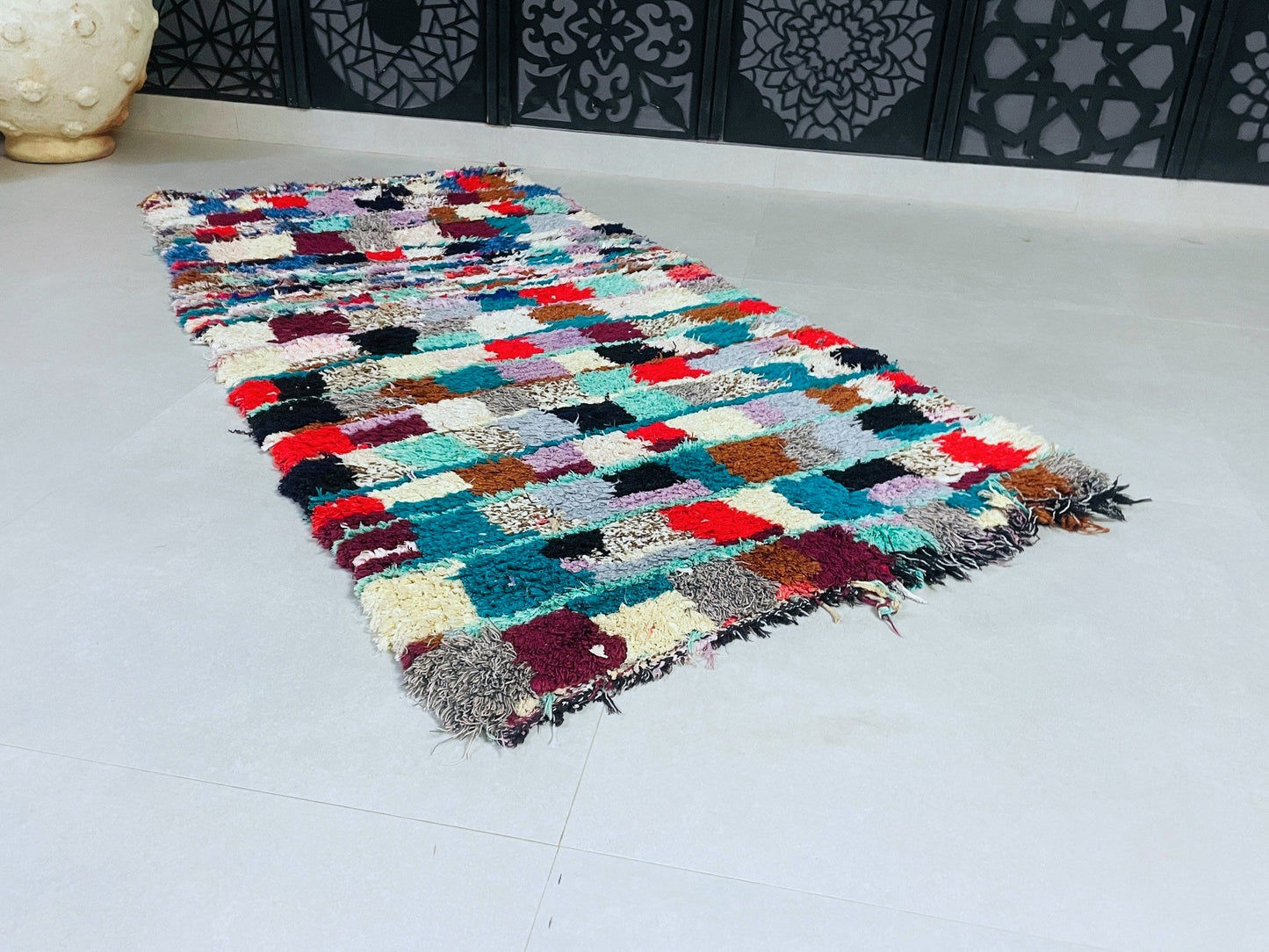 Handmade Moroccan Berber Rug 2x6 - TB10