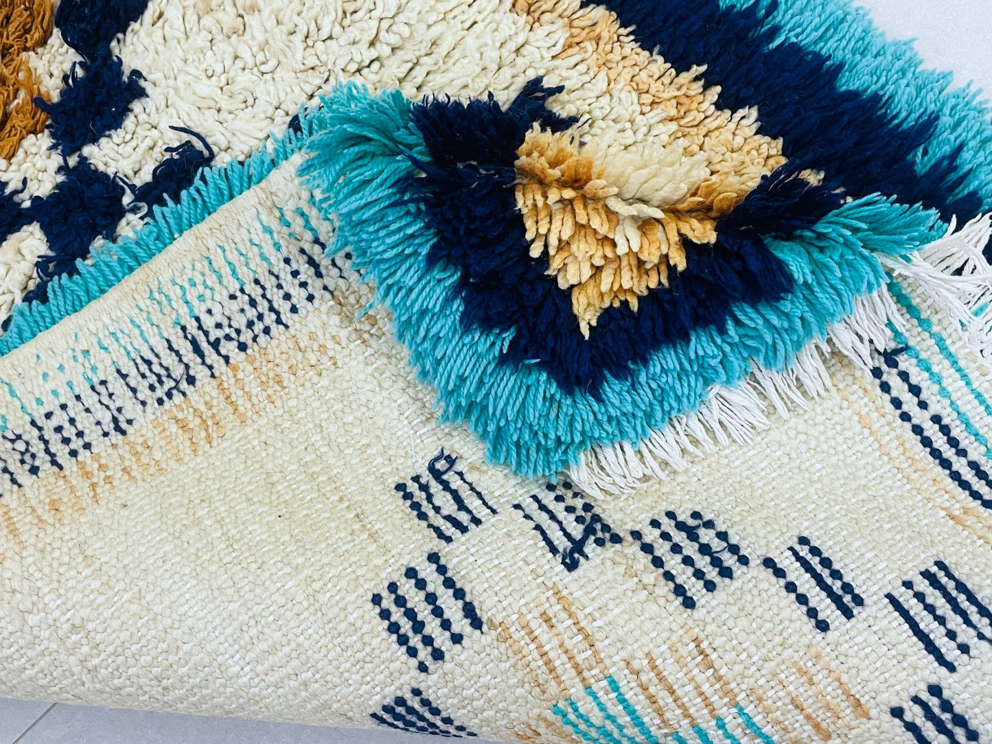 Handmade Moroccan Berber Rug 2x5 - TB13