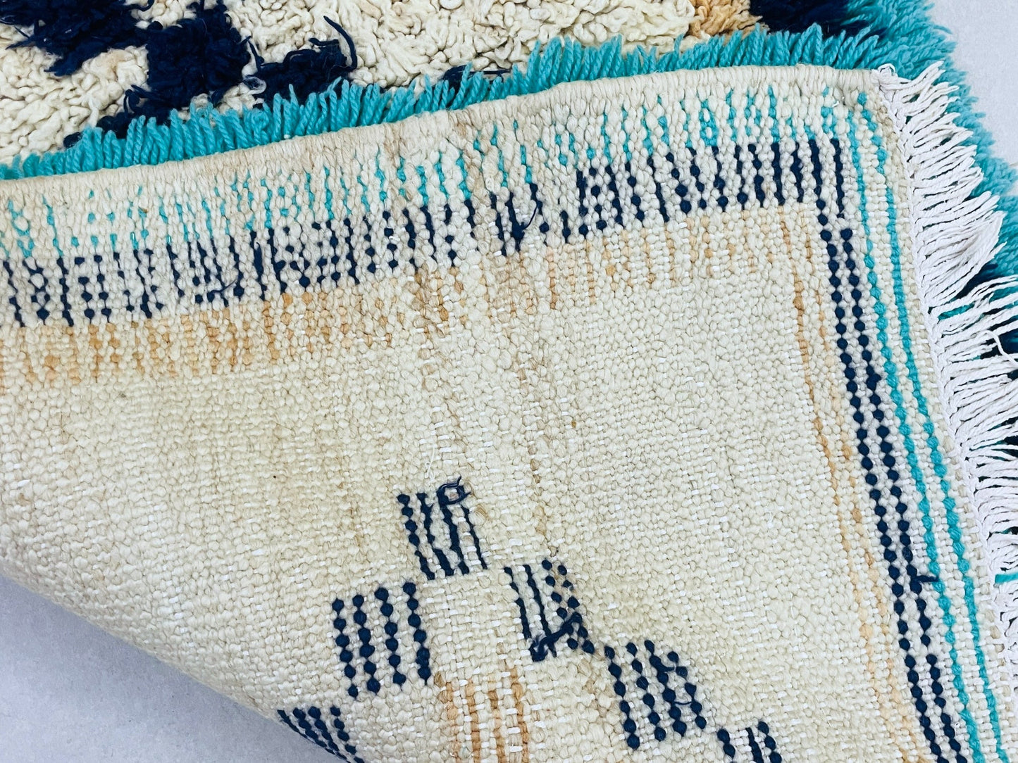 Handmade Moroccan Berber Rug 2x5 - TB13