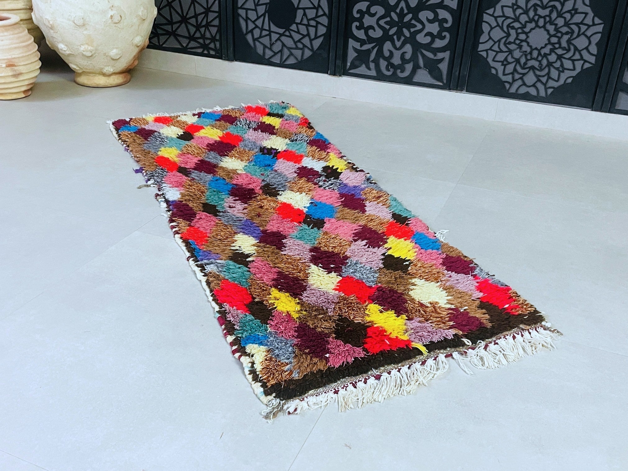 Handmade Moroccan Berber Rug 3x5 - TB11