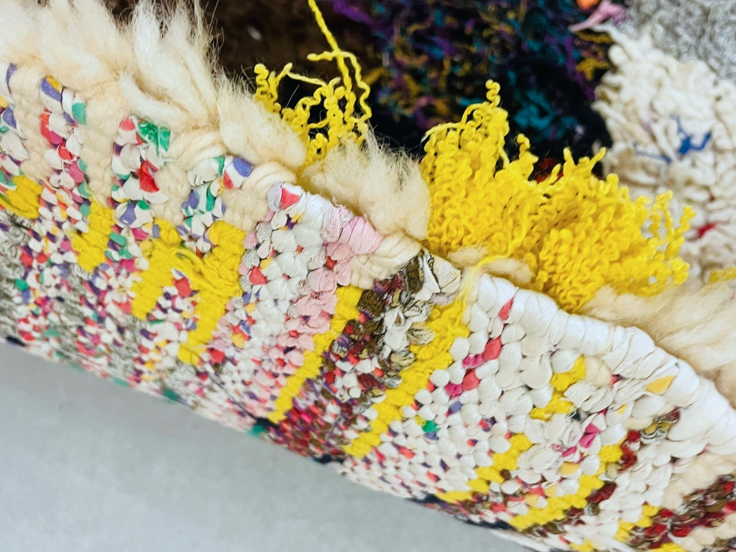 Moroccan Boucherouite Rug 2x5 - TB12