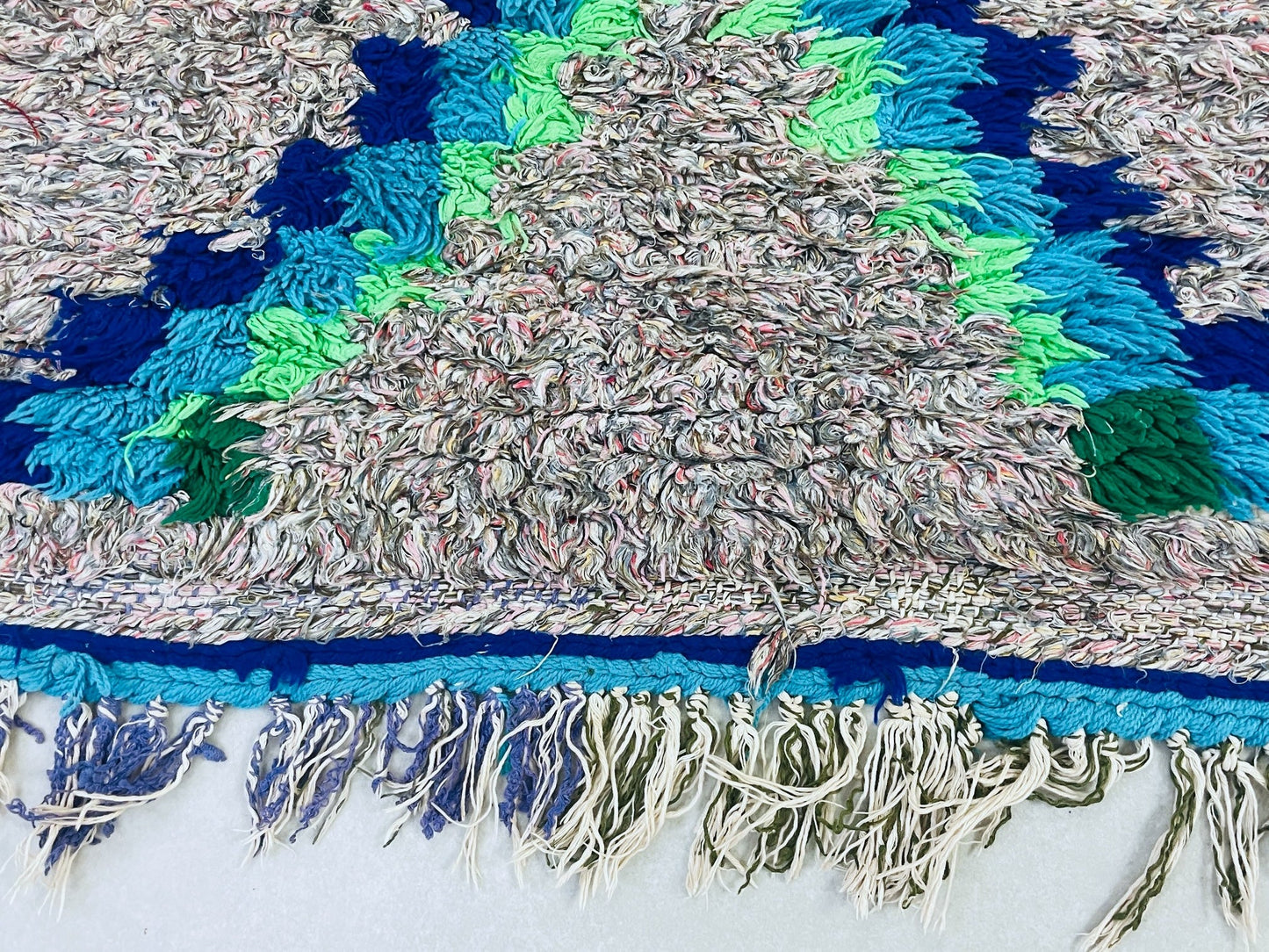 Moroccan Boucherouite Rug 4x8 - TB20