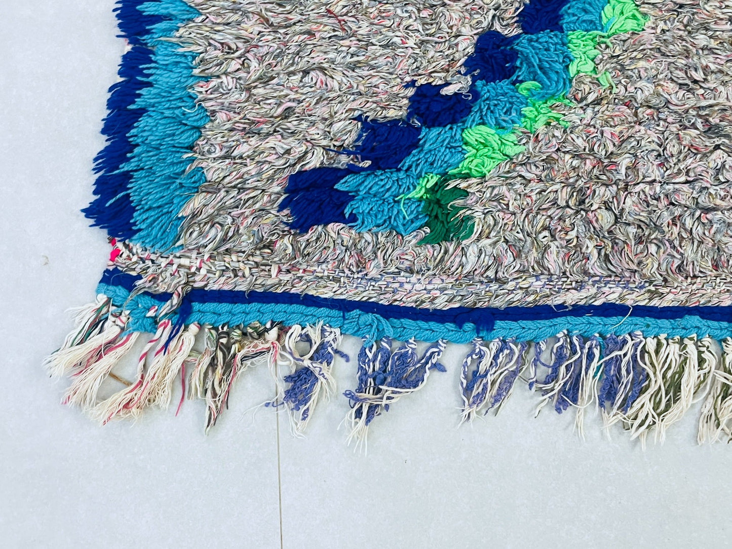 Moroccan Boucherouite Rug 4x8 - TB20