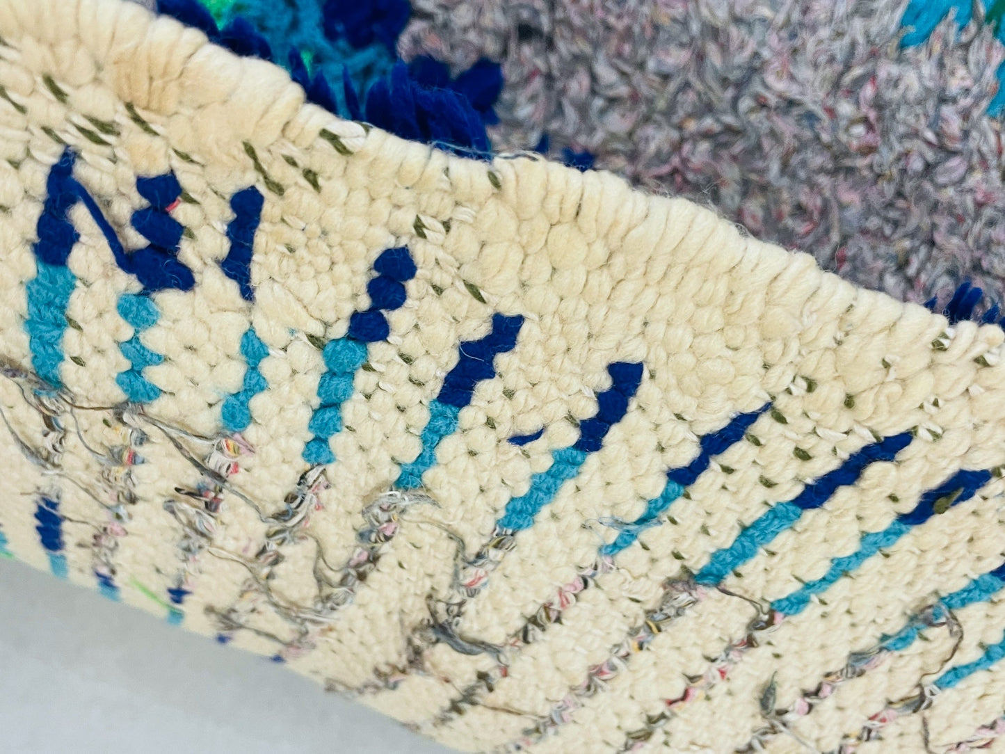 Moroccan Boucherouite Rug 4x8 - TB20