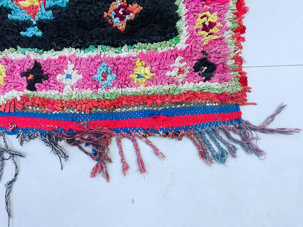 Boucherouite rug 5x9 - D63