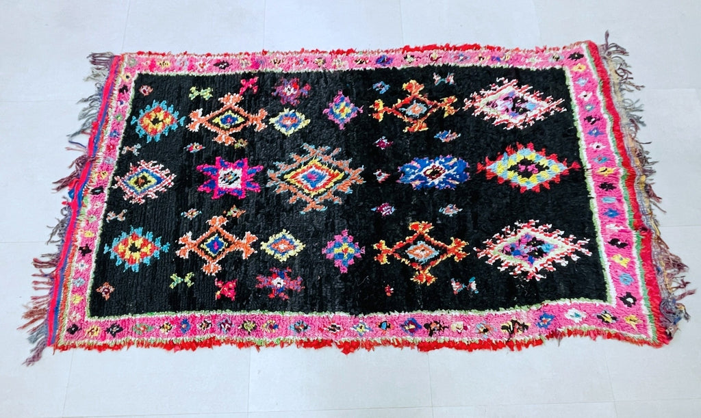 Boucherouite rug 5x9 - D63