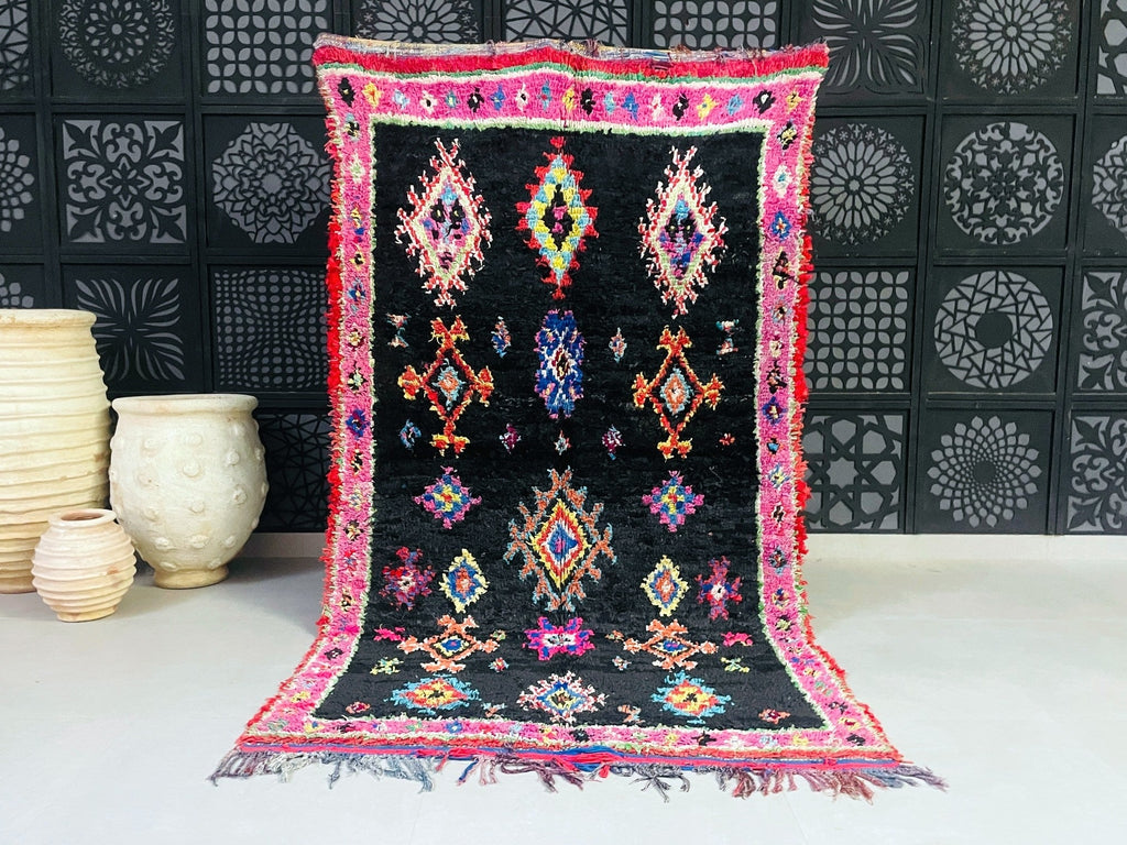 Boucherouite rug 5x9 - D63