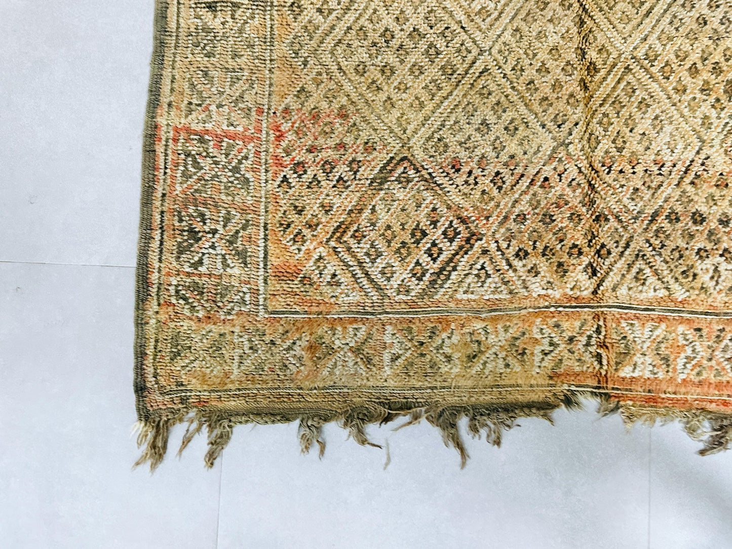 Vintage rug 5x12 - G5231