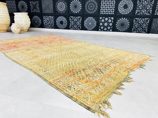 Vintage rug 5x12 - G5231