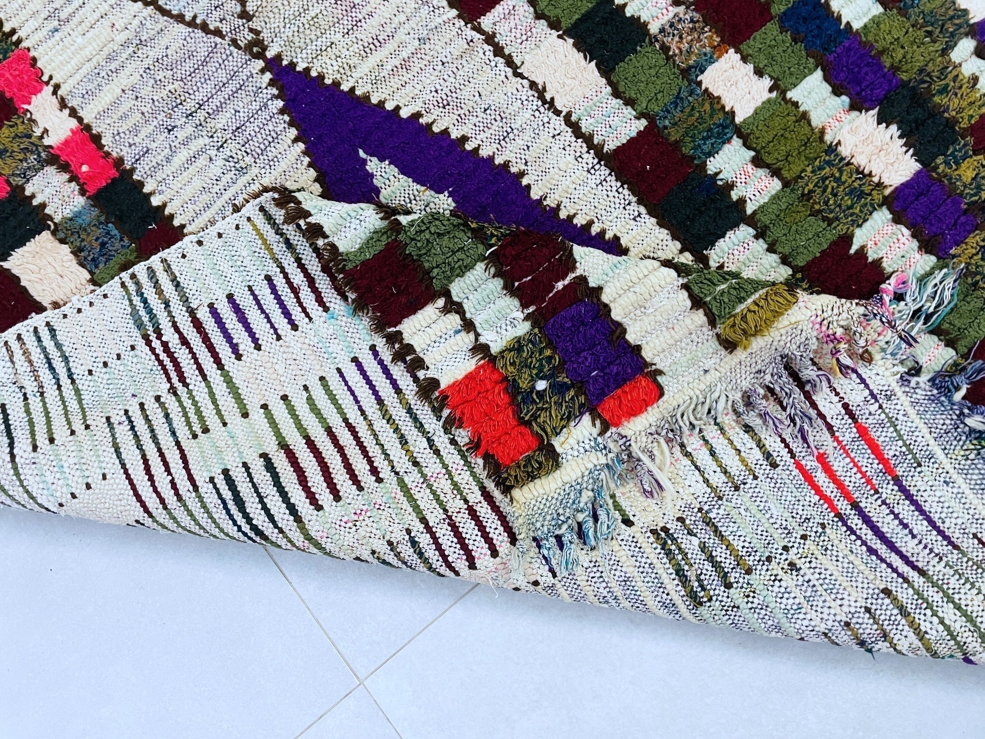 Boucherouite rug 5x8 - TB17