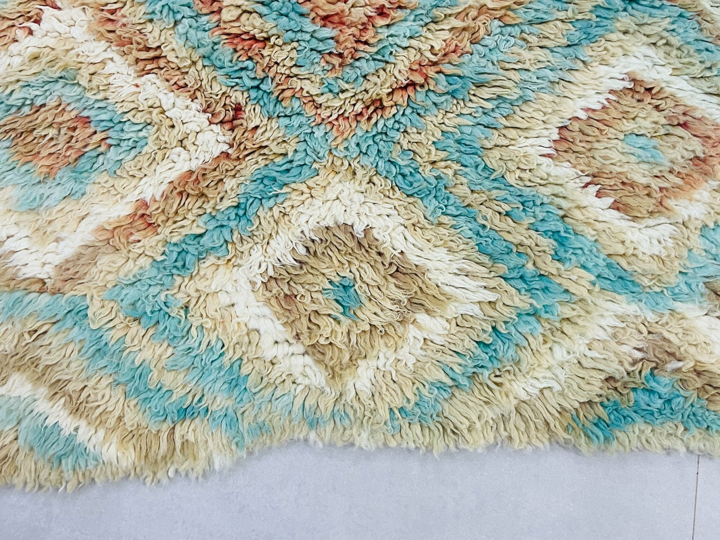 Moroccan Boucherouite Rug 3x5 ft - TB26