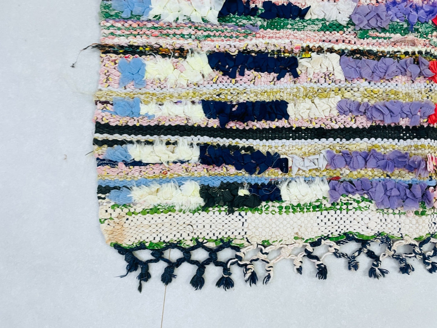 Moroccan Boucherouite Rug 3x5 ft - TB28