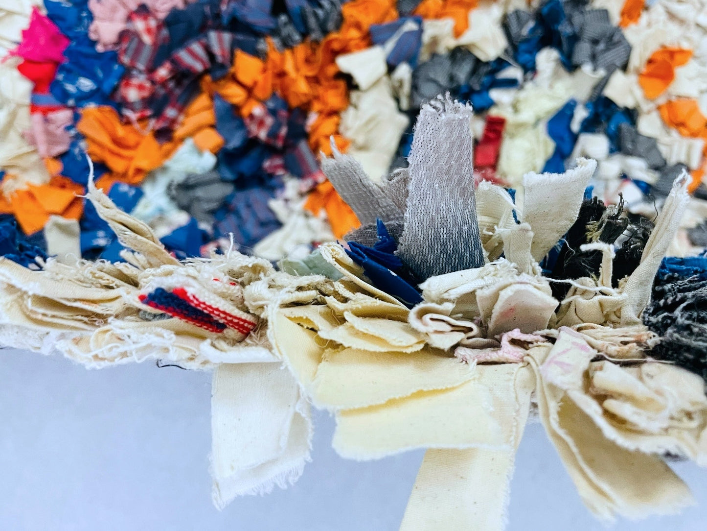 Moroccan Boucherouite Rug 3x6 ft - TB29