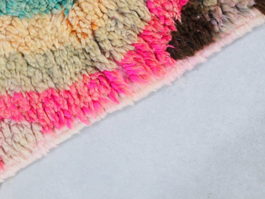 Moroccan Wool Rug 5x8 - B49