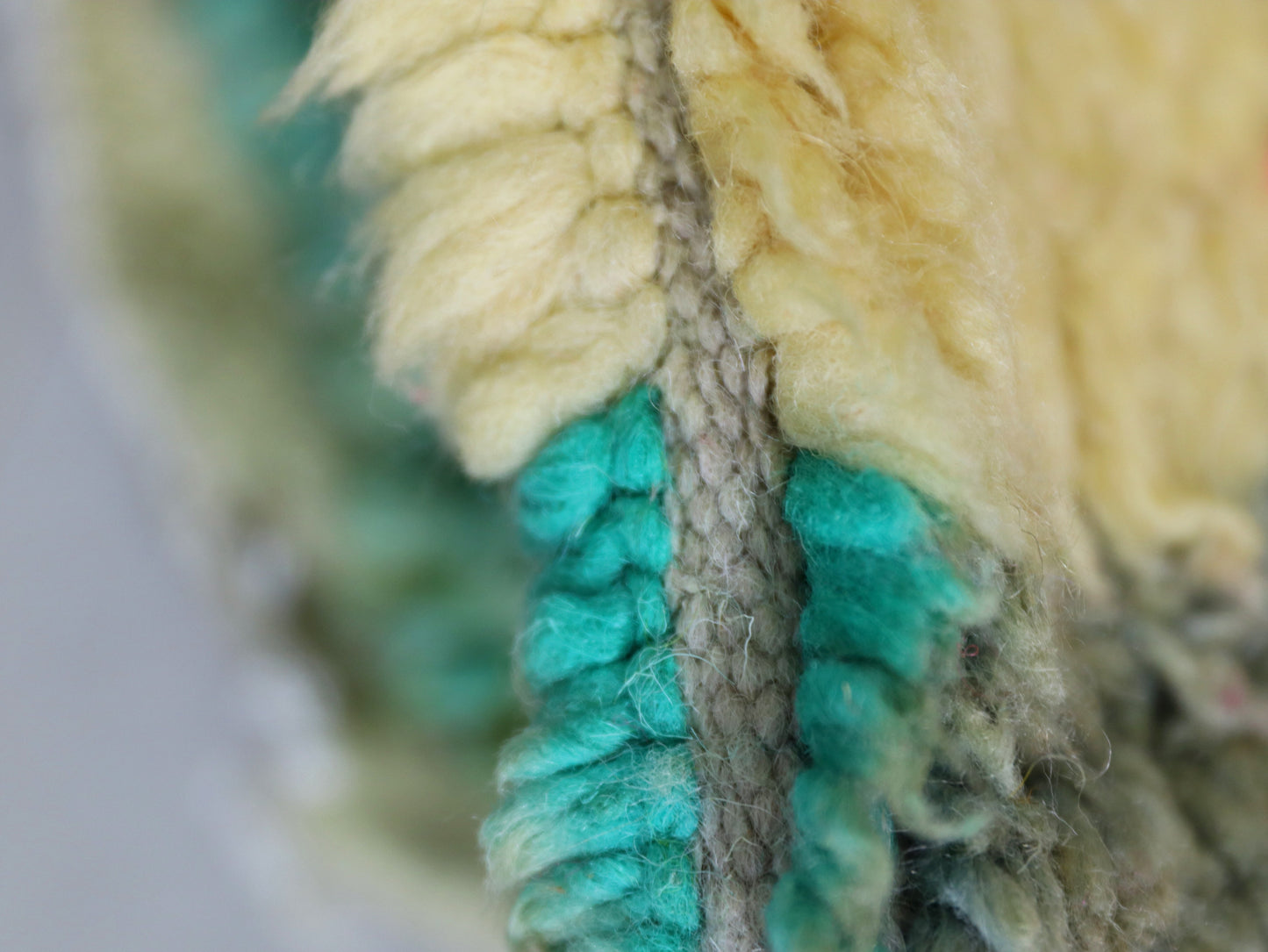 Moroccan Wool Rug 5x8 - B49