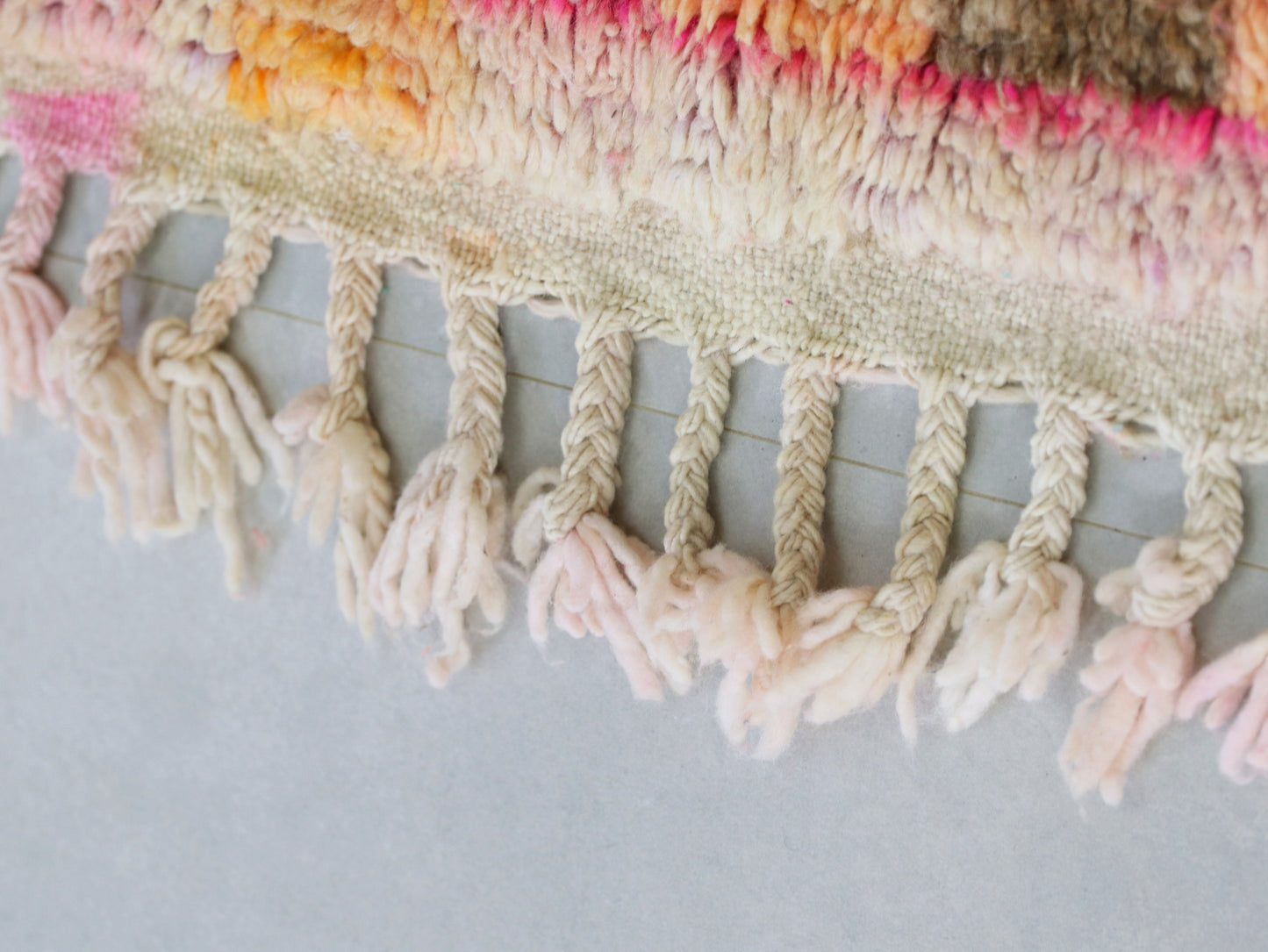 Moroccan Wool Rug 5x8 - B49