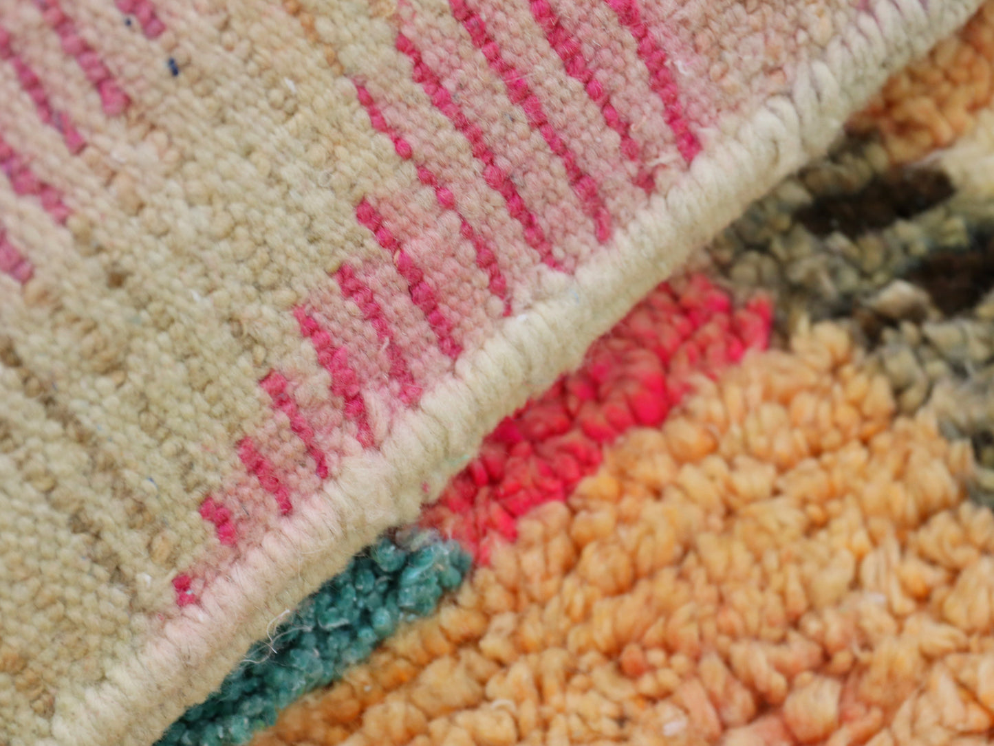 Moroccan Wool Rug 5x8 - B49