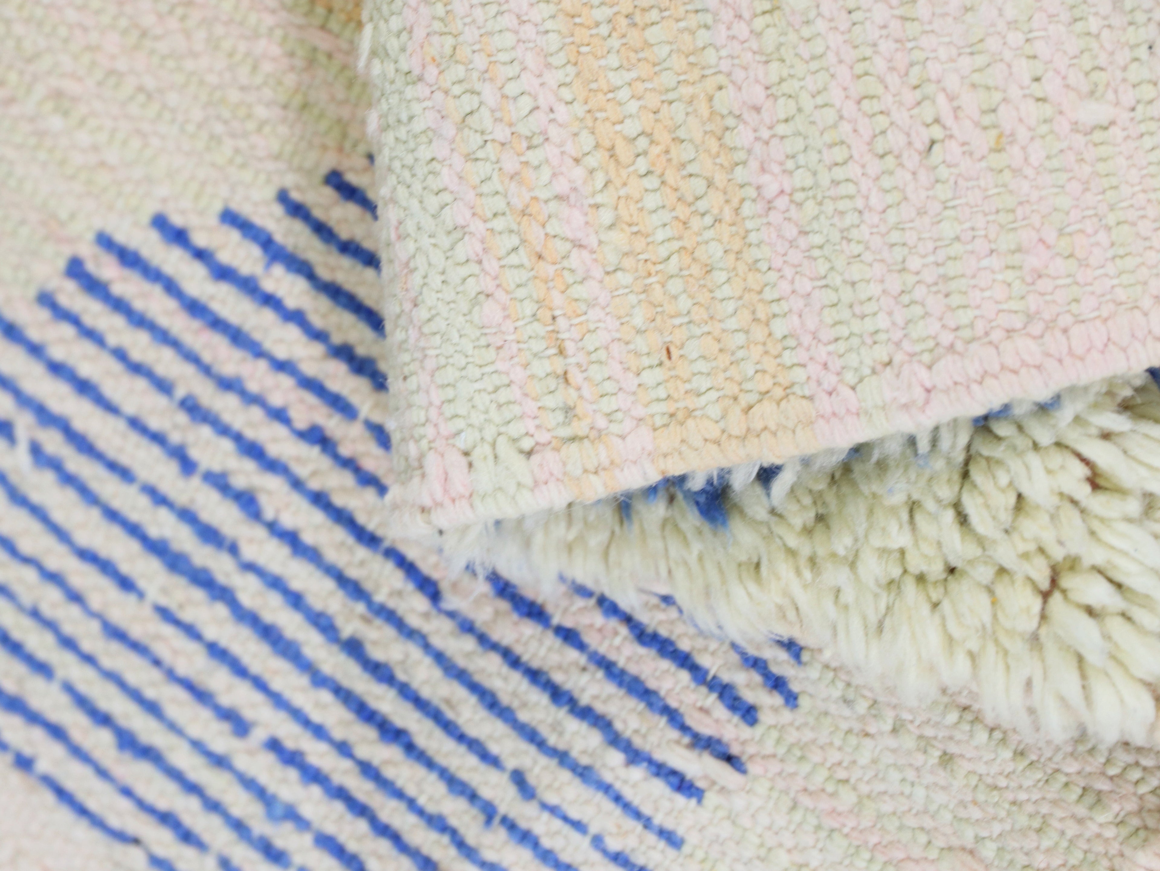 Moroccan Wool Rug 5x8 - B48
