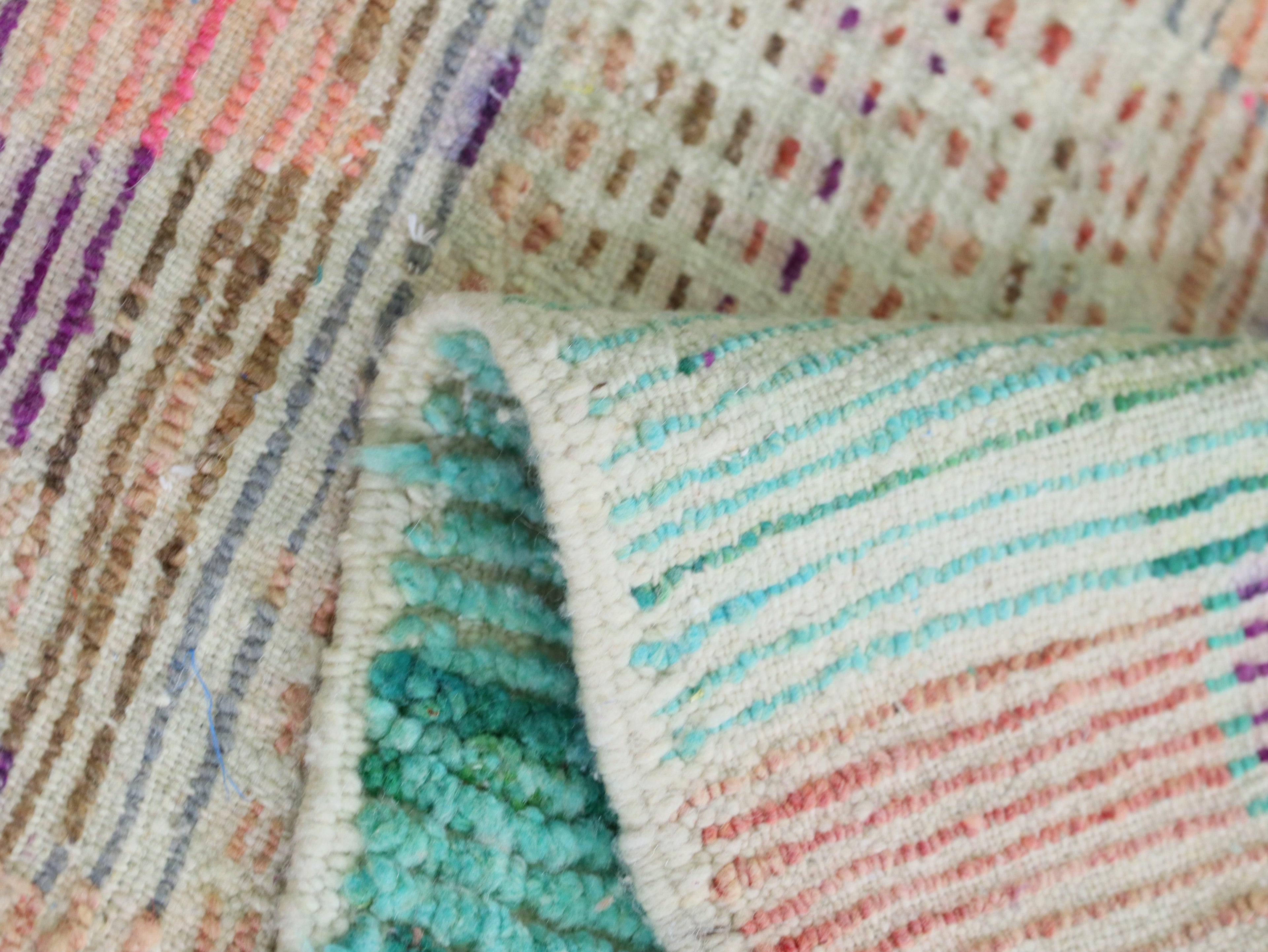 Moroccan Wool Rug 7x9 - B47
