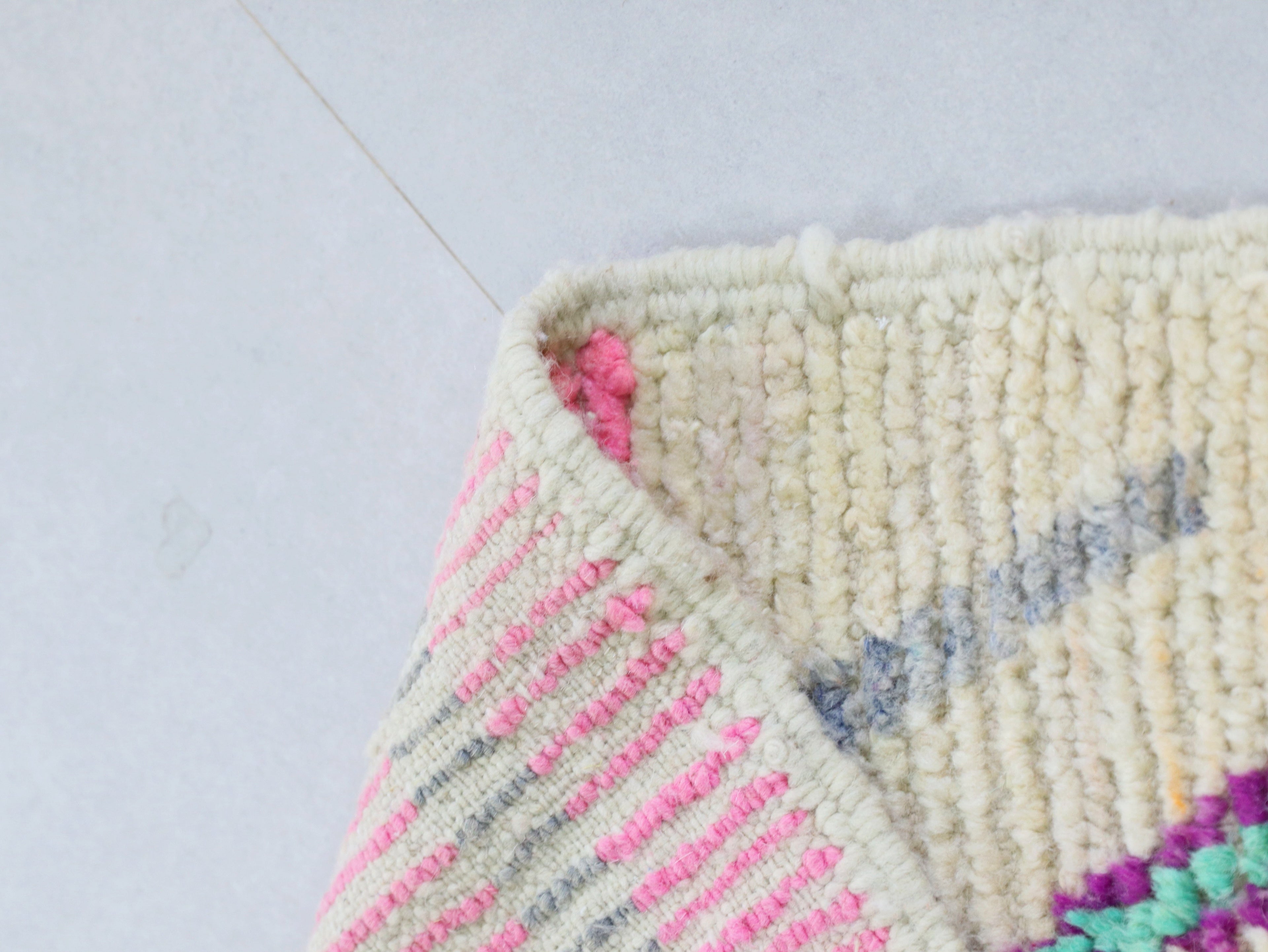 Moroccan Wool Rug 7x9 - B47