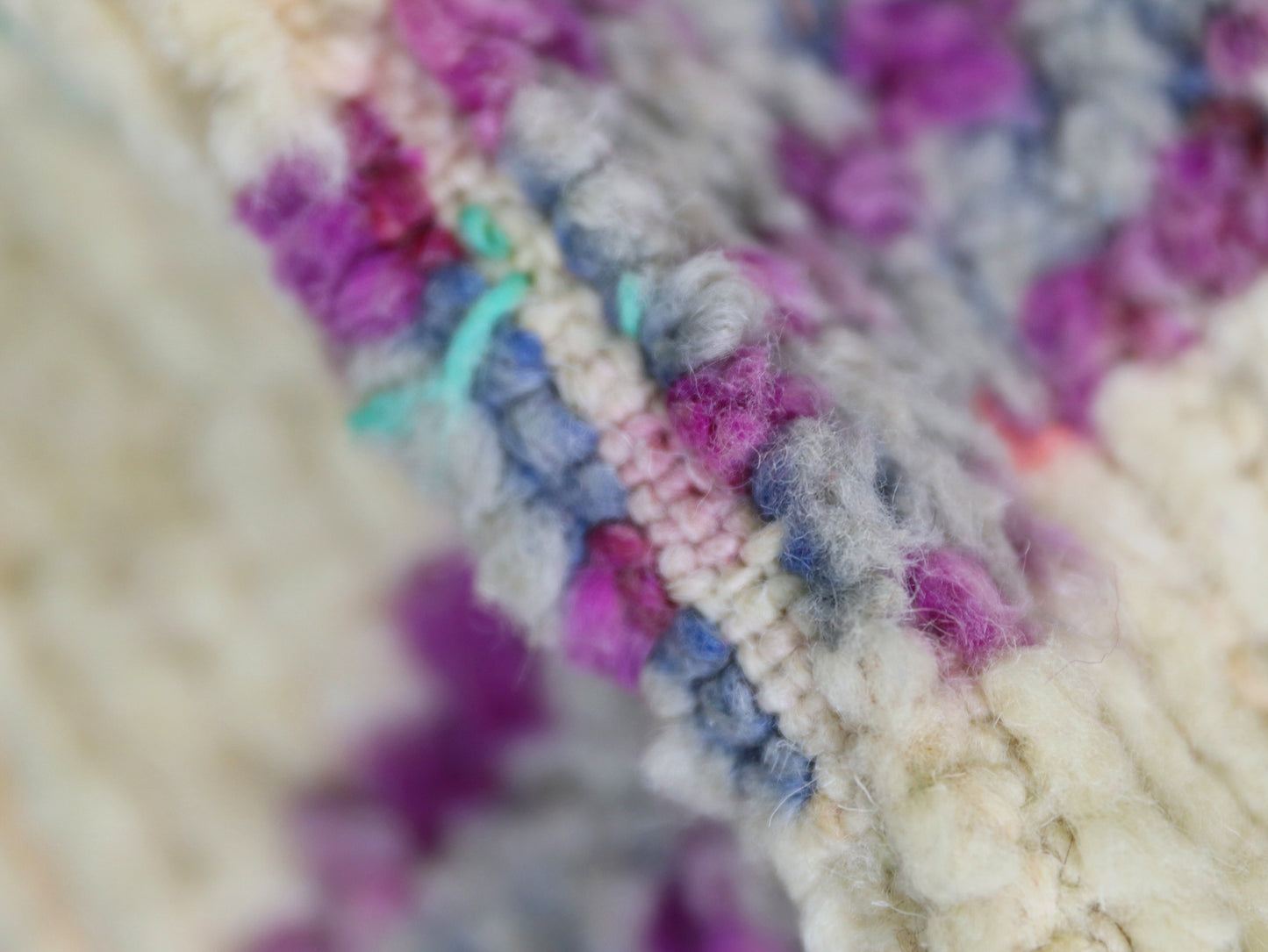 Moroccan Wool Rug 7x9 - B47