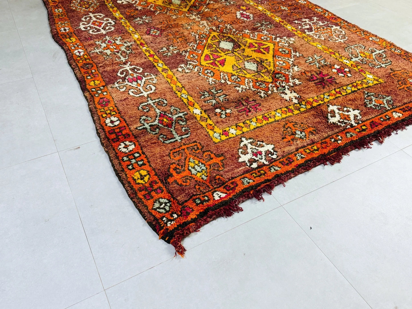vintage Rug 7x12 - N7316