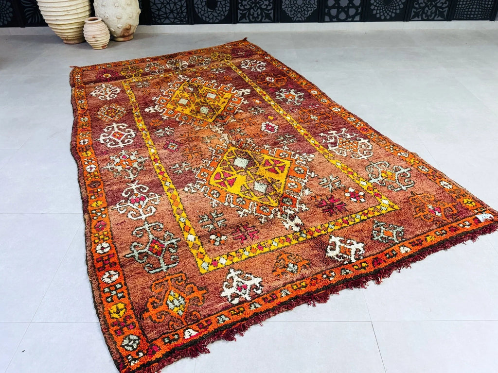 vintage Rug 7x12 - N7316