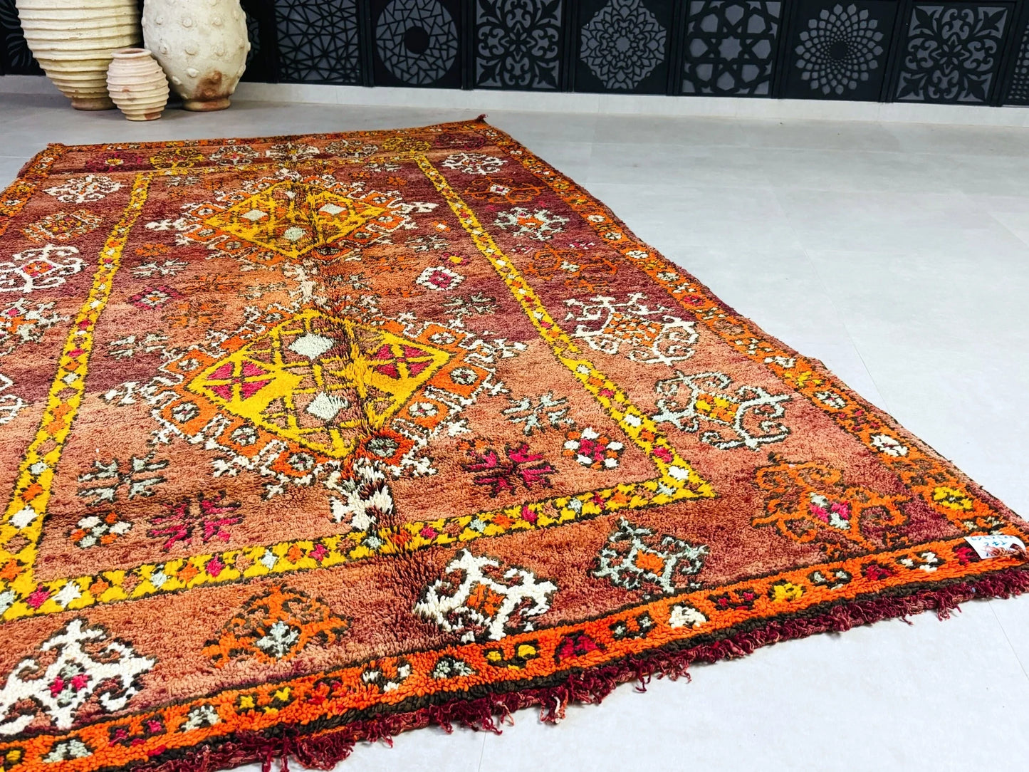 vintage Rug 7x12 - N7316