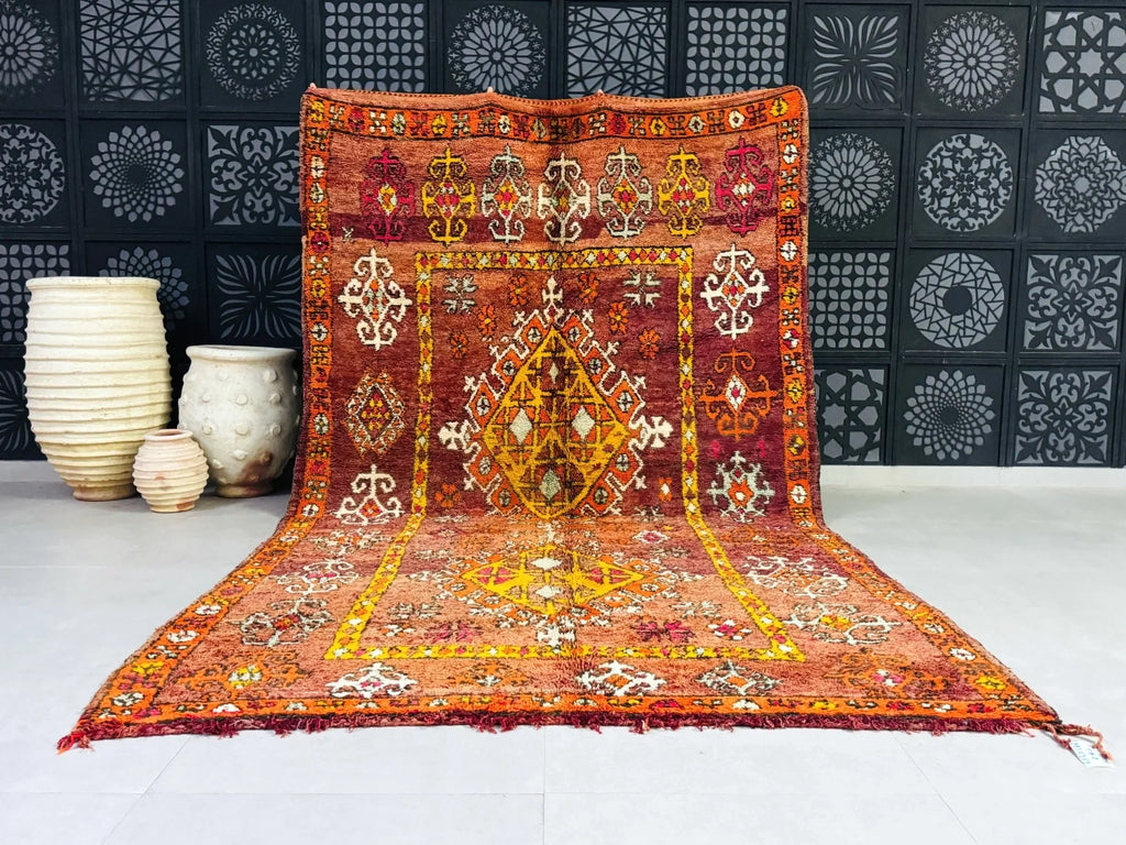 vintage Rug 7x12 - N7316