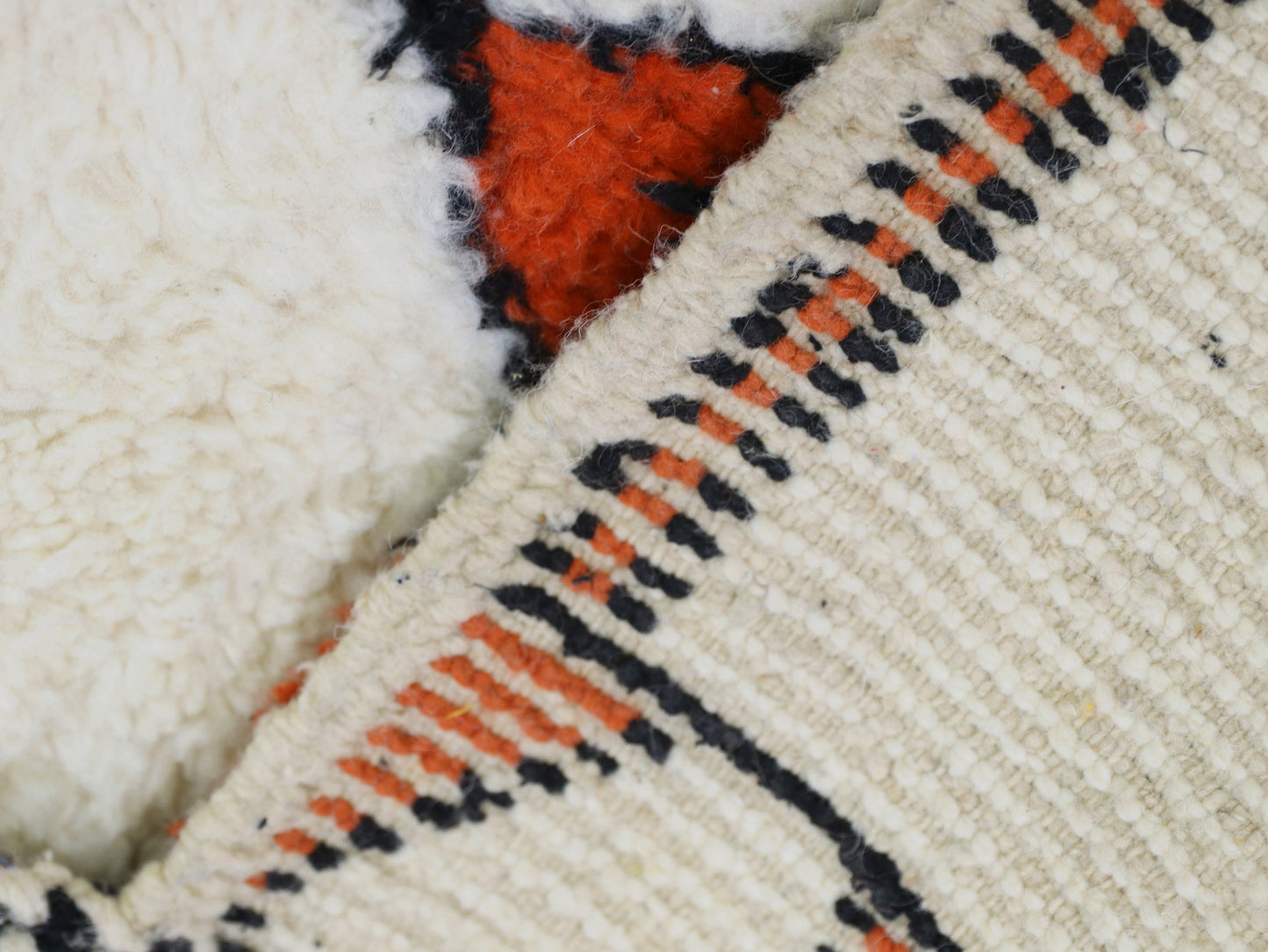 Handmade Moroccan Beni Ourain Rug 6x7 - B32