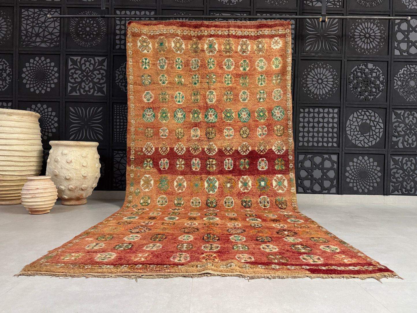 Vintage Moroccan Rug 6x12 - F80
