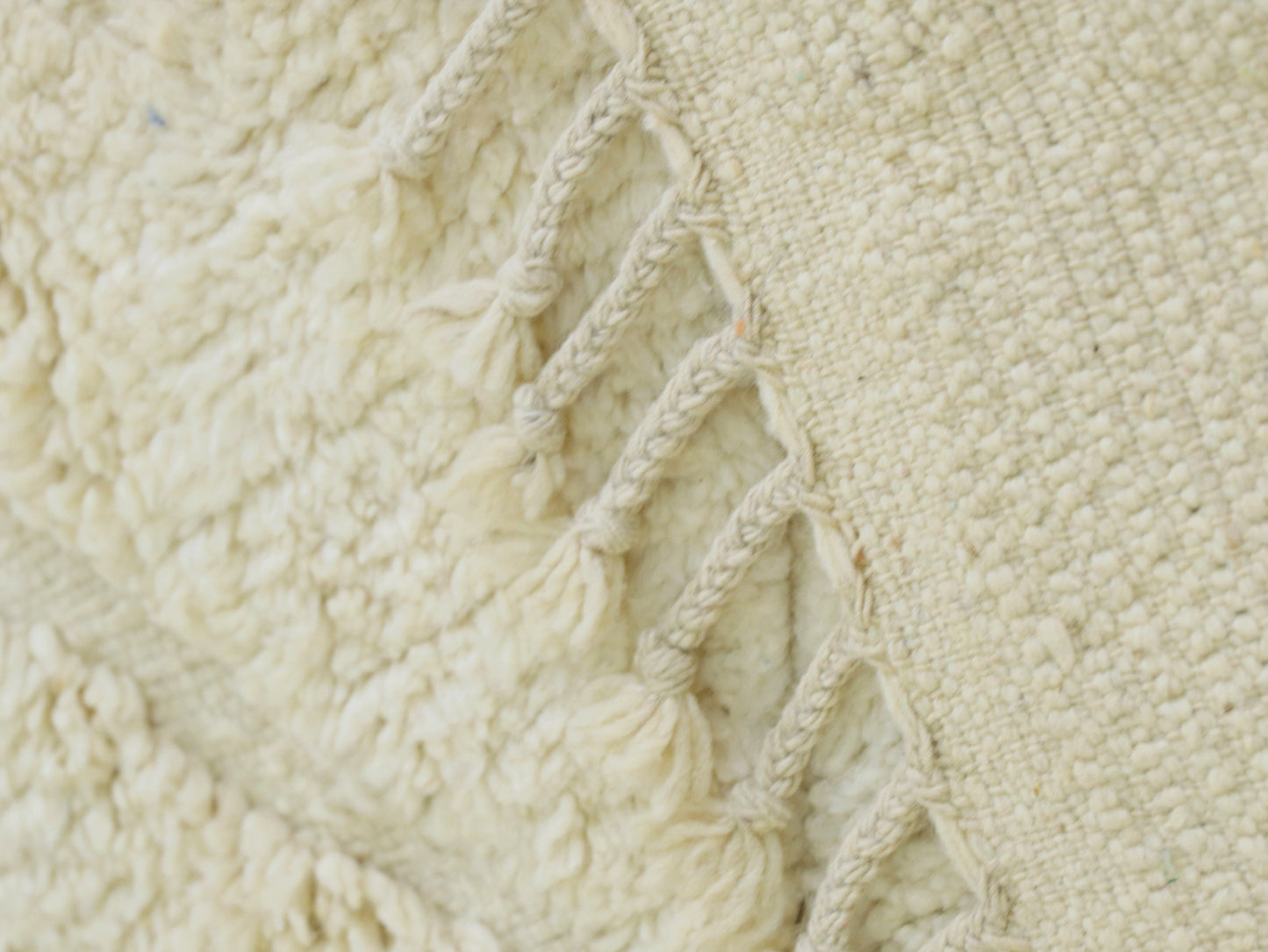 Handmade Moroccan rug, Wool Carpet  6x9 - B45