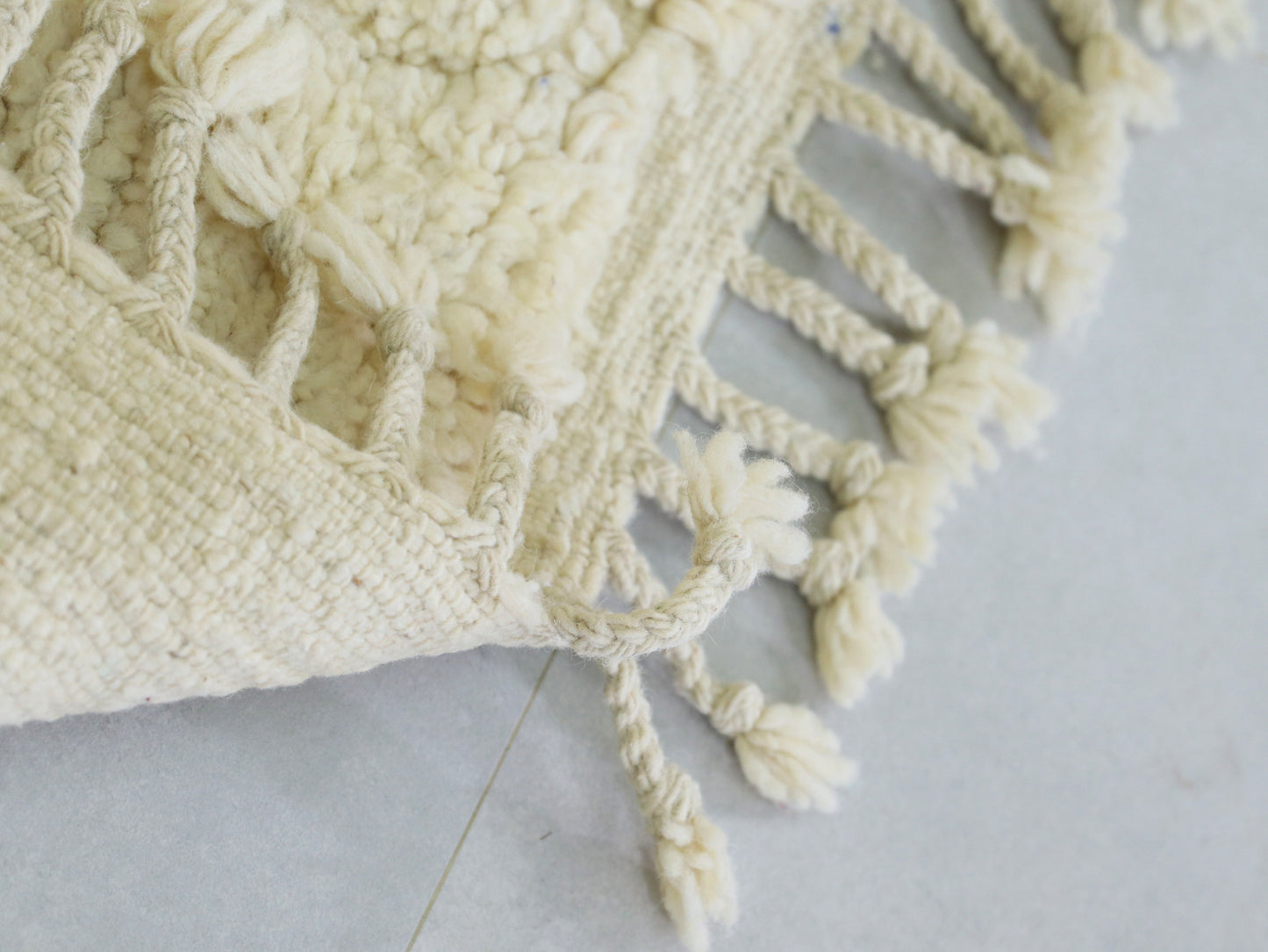 Handmade Moroccan rug, Wool Carpet  6x9 - B45