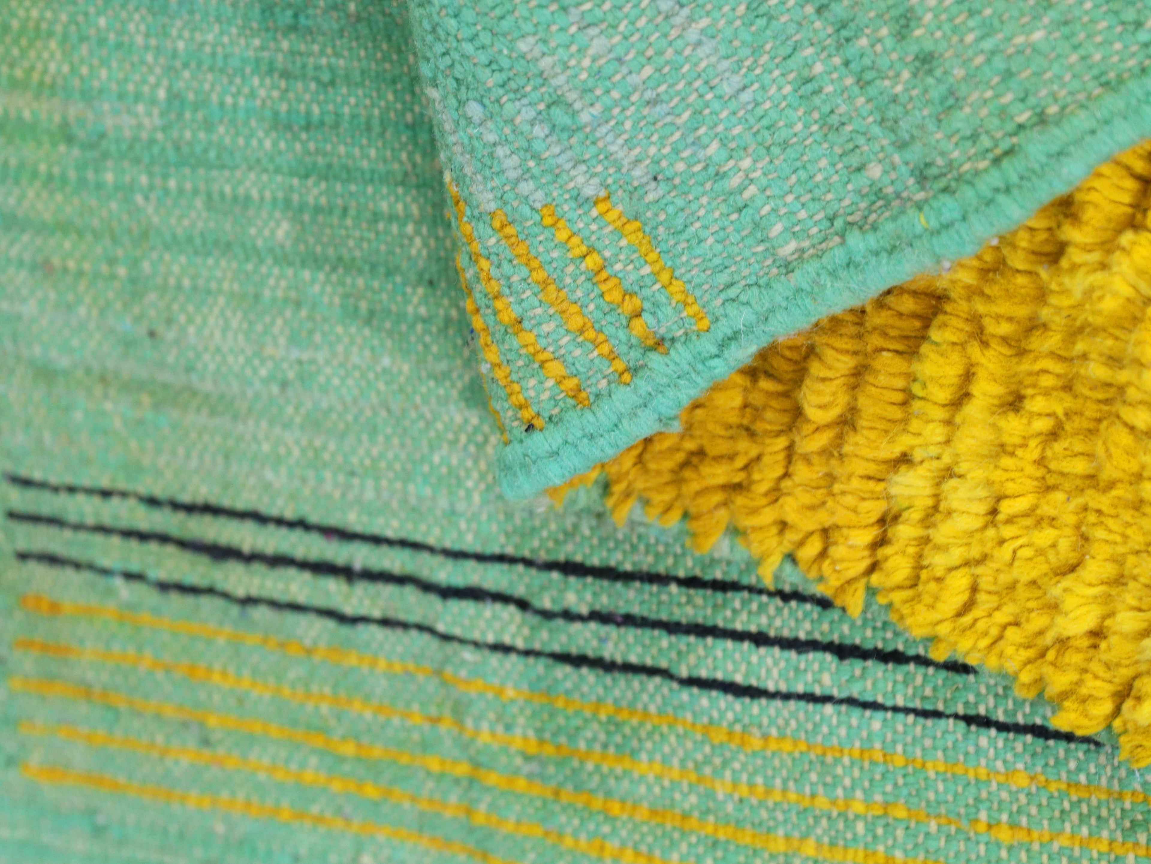Handwoven Wool Carpet   5x8 - B34