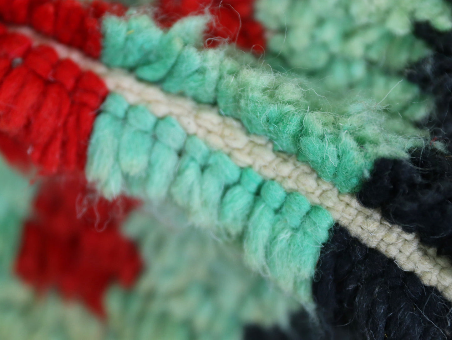 Handwoven Wool Carpet   5x8 - B34