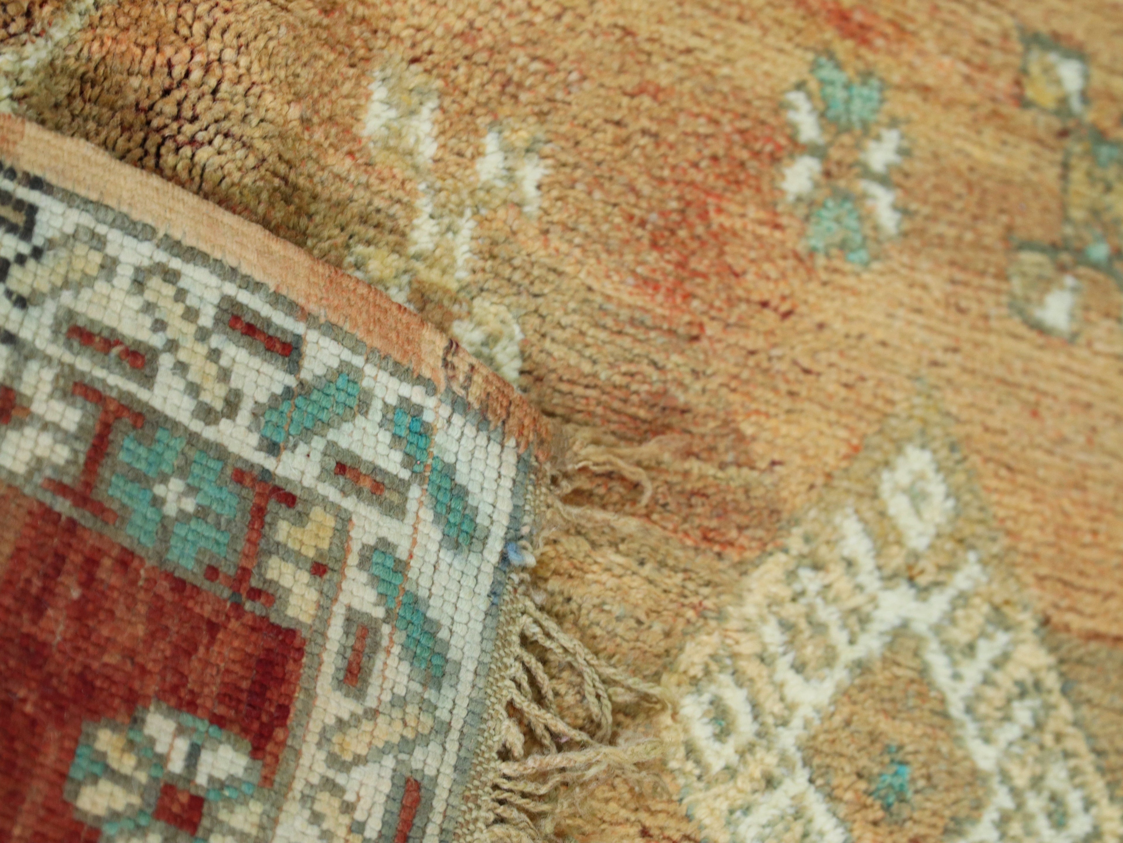 Unique Handmade Carpet 5x8 - Vinatge Moroccan Rug - C54