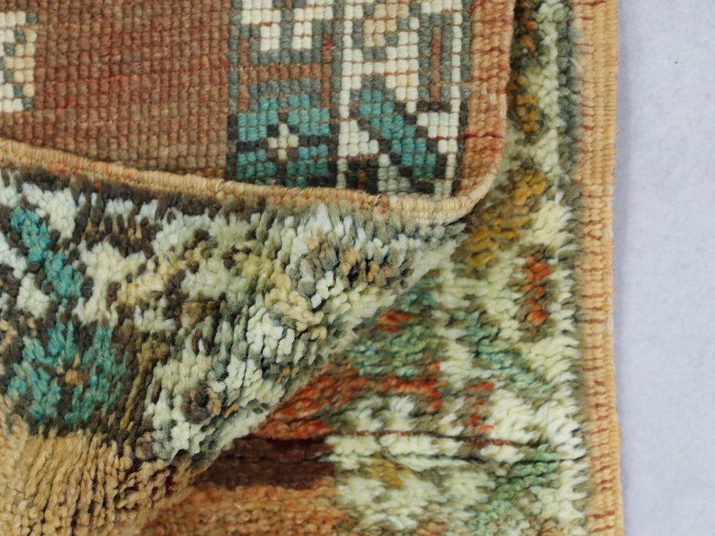 Unique Handmade Carpet 5x8 - Vinatge Moroccan Rug - C54