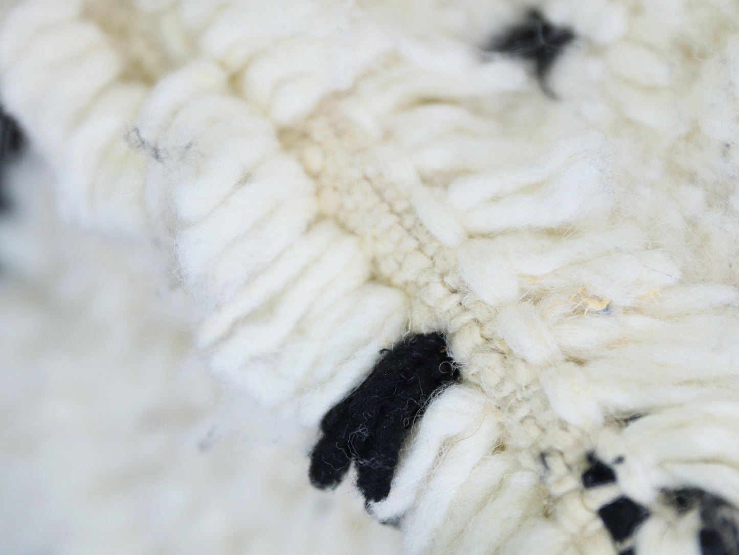 Handmade Moroccan Beni Ourain Rug 4x8 - B37