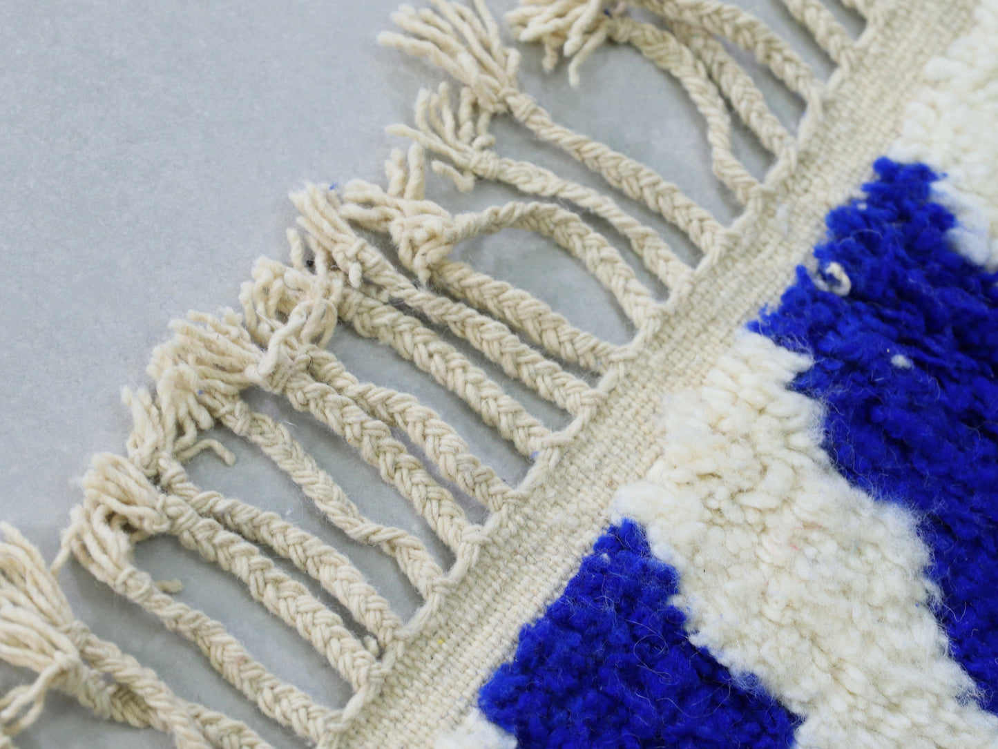 Handmade Moroccan Beni Ourain Rug 5x8 - B39