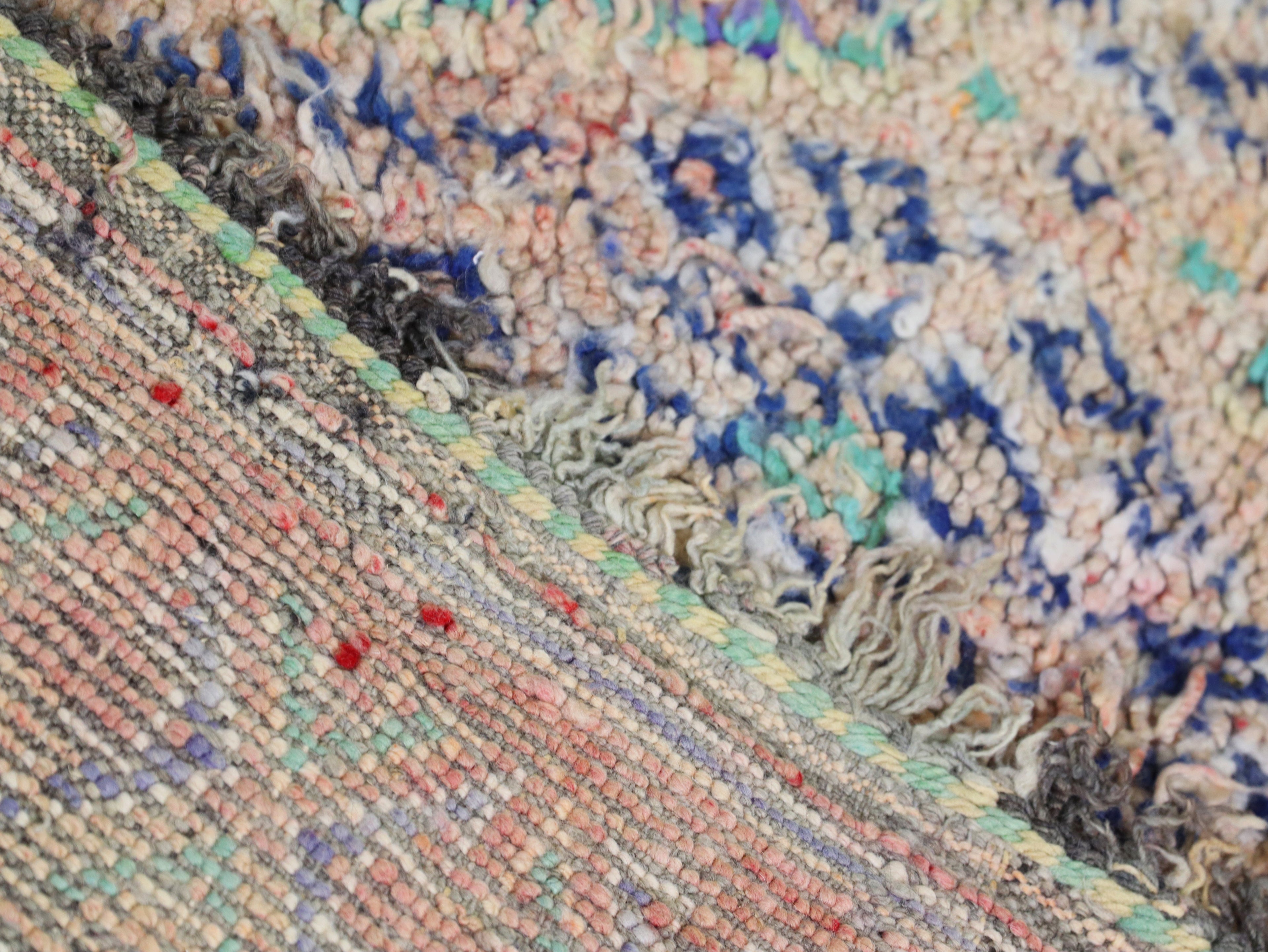 Vinatge Moroccan Rug 7x12 - C62