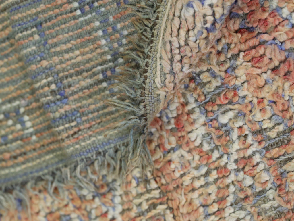 Vintage Moroccan Rug - Handwoven Wool Carpet 5x8 - C56