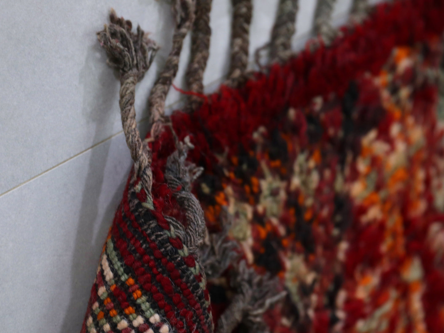 Handwoven Berber Wool Carpet 6x9 - Soft High-Quality Handmade Area Rug  - C65