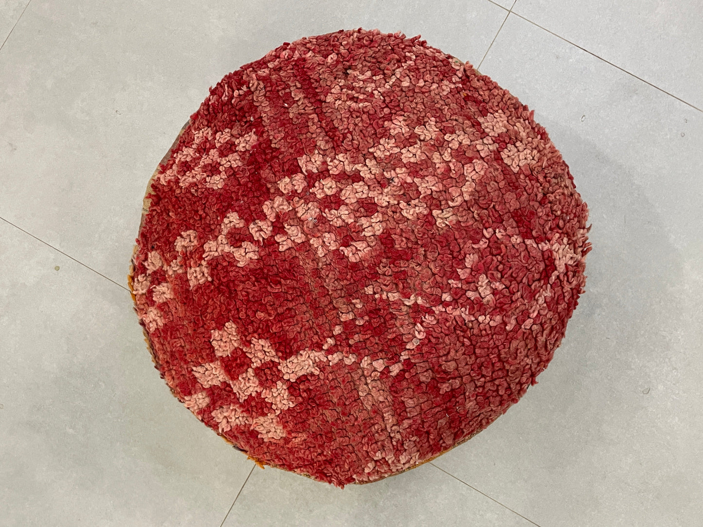 Round moroccan pouf cover - S35