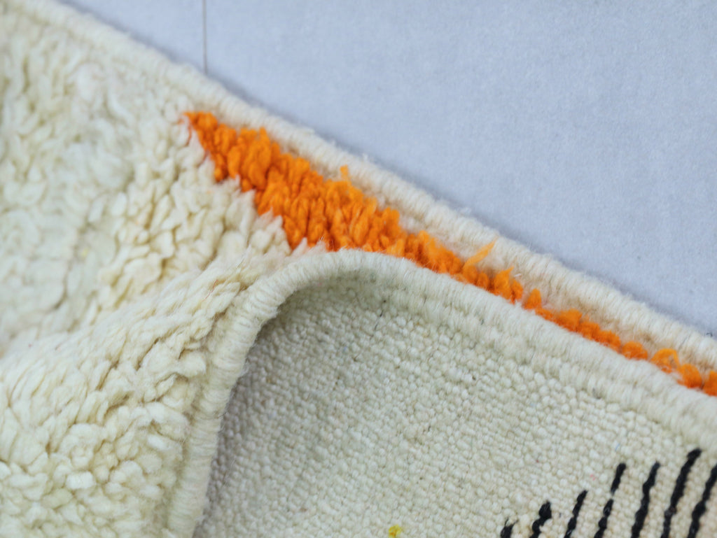 Bohemian Wool Rug 5x8 - A14