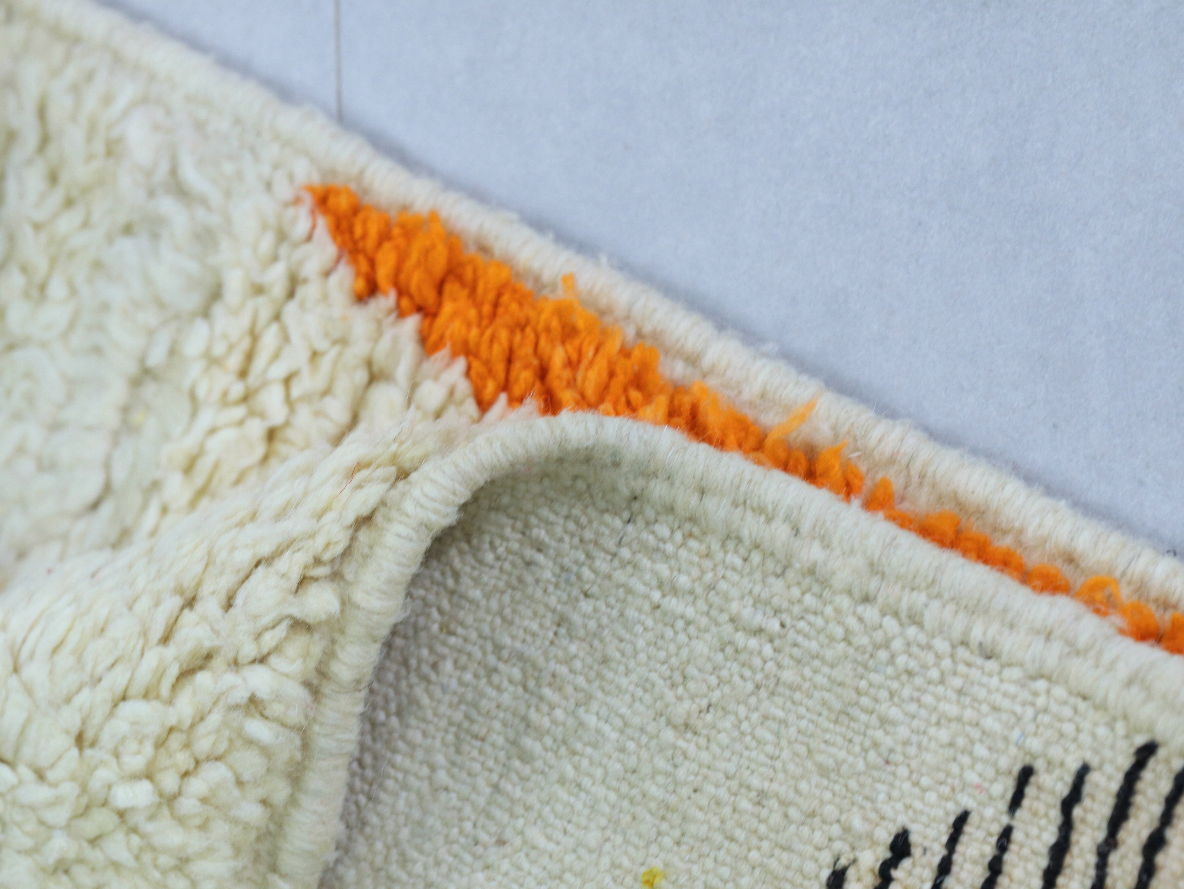 Bohemian Wool Rug 5x8 - A14